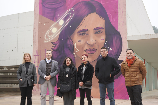 El Ies Pou Clar Inaugura Un Mural Dedicado A La Cient Fica Alicia