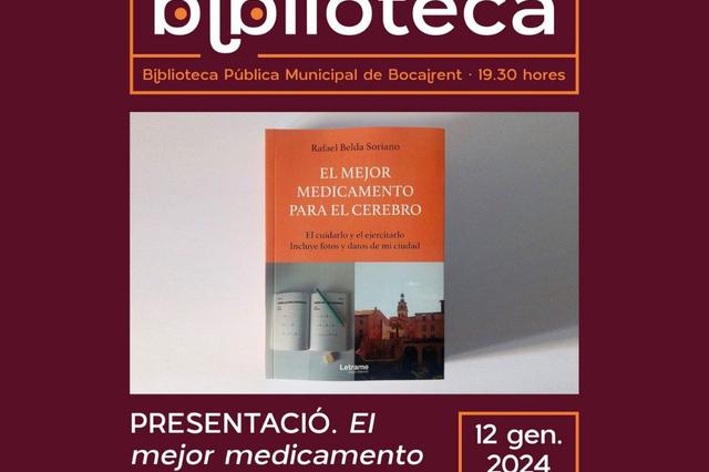 Rafael Belda presenta el seu nou llibre en Bocairent