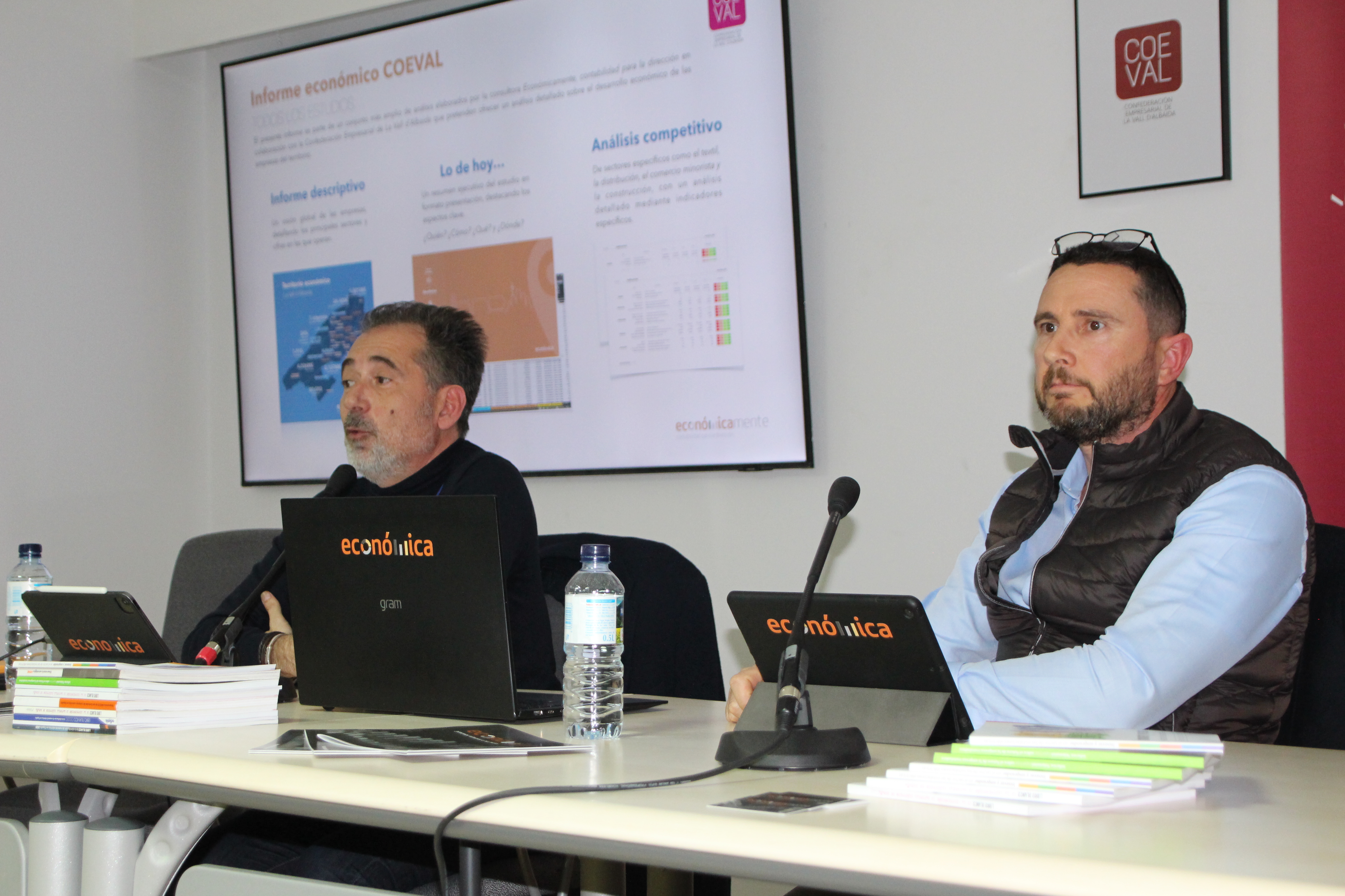 Presentación del informe sobre las empresas de la Vall d'Albaida