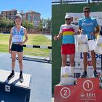 Oro y bronce para Xavi Verdú y Lia Asensio en Alcoy y València