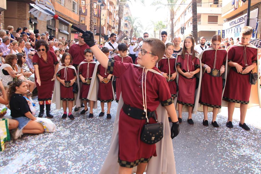 Entrada infantil de las Fiestas de Moros y Cristianos Ontinyent 2024	