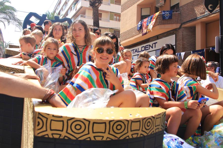 Entrada infantil de las Fiestas de Moros y Cristianos Ontinyent 2024	