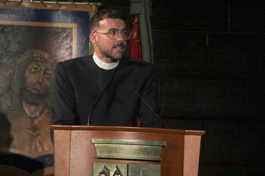 Marcos Morau, durante su pregón