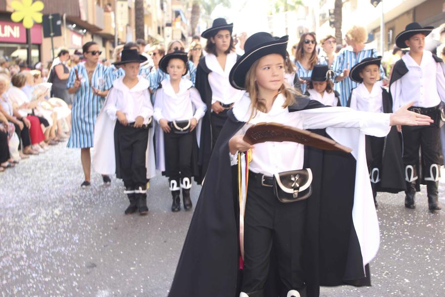 Entrada infantil Moros y Cristianos 2023 Ontinyent