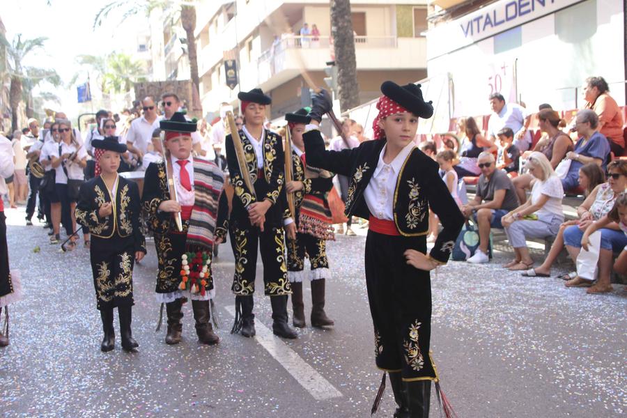 Entrada infantil Moros y Cristianos 2023 Ontinyent