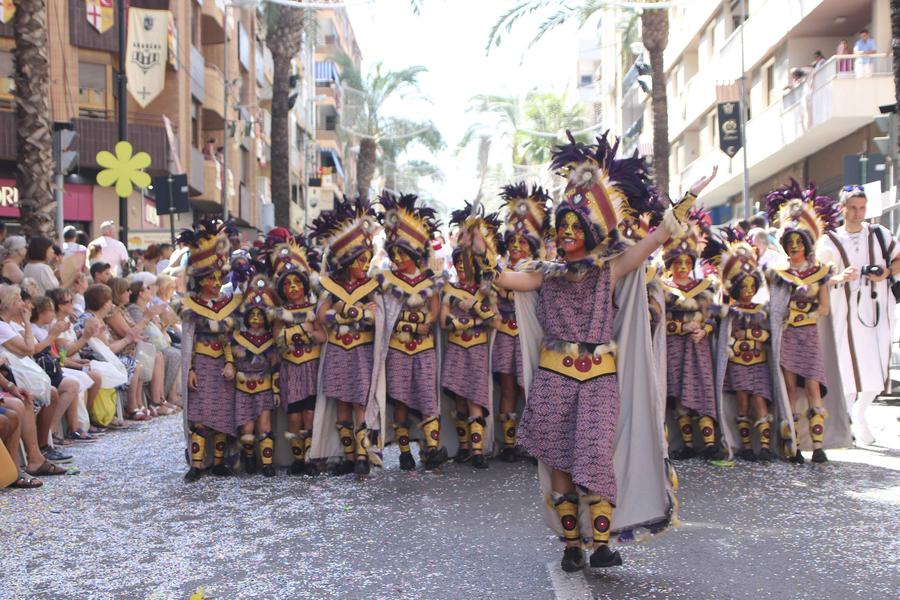 Entrada infantil Moros y Cristianos 2023 Ontinyent