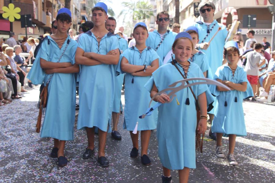 Entrada infantil Moros y Cristianos 2023 Ontinyent