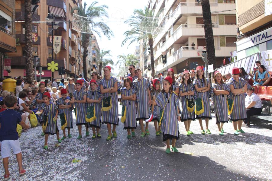 Entrada infantil Moros y Cristianos 2023 Ontinyent