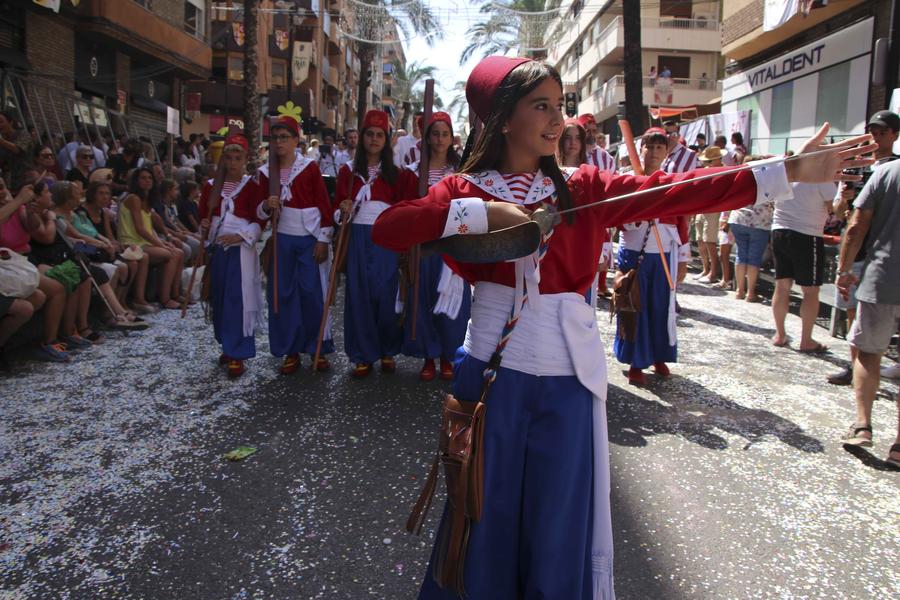 Entrada infantil Moros y Cristianos 2023 Ontinyent