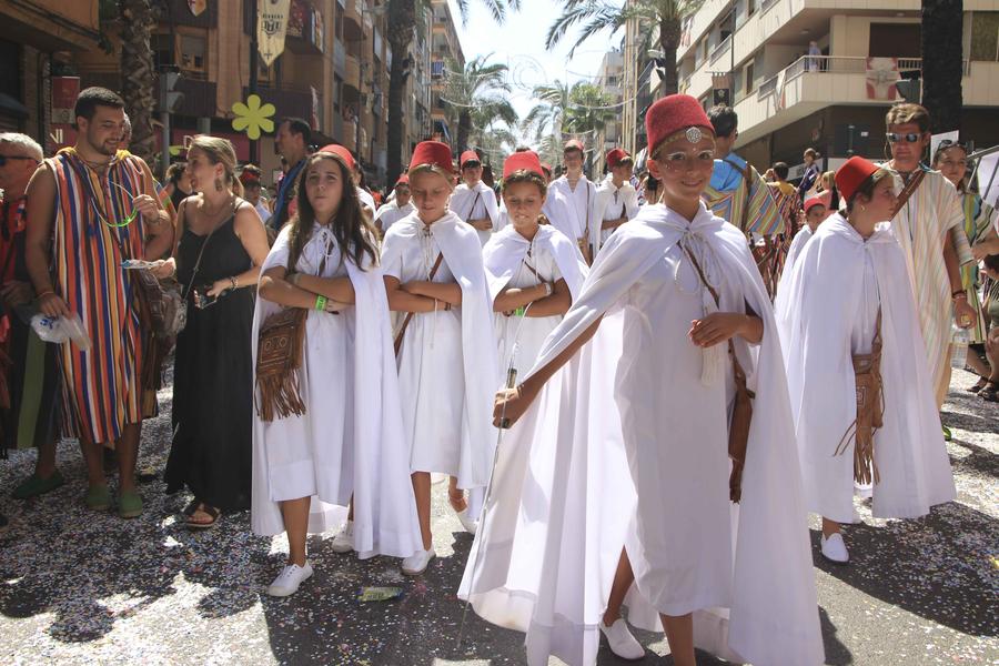 Entrada infantil Moros y Cristianos 2023 Ontinyent