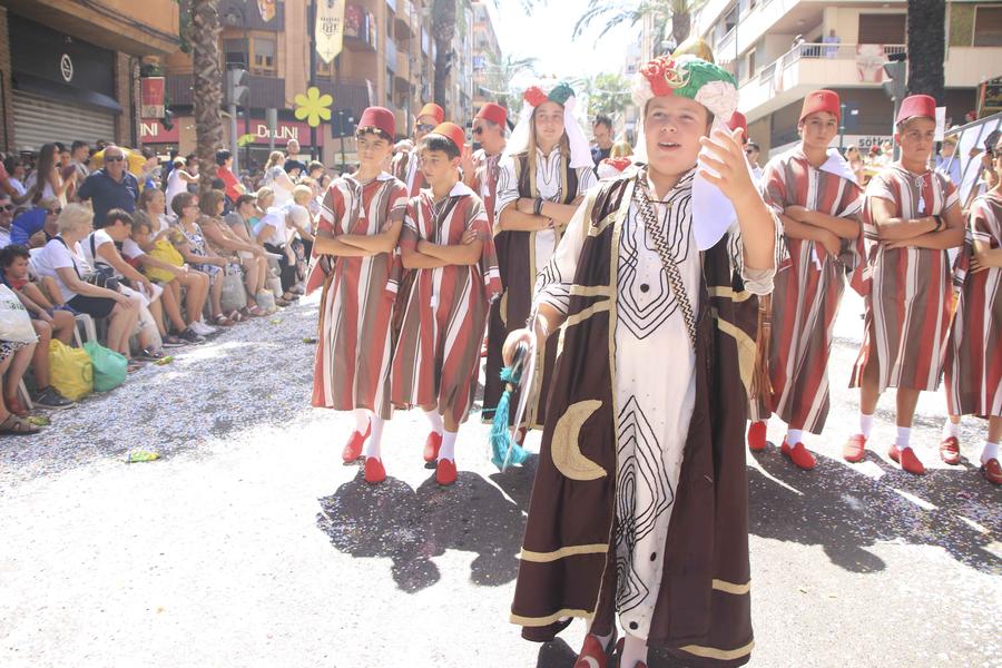 Entrada infantil Moros y Cristianos 2023 Ontinyent