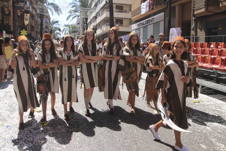 Entrada infantil Moros y Cristianos 2023 Ontinyent