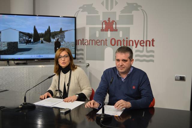 Ontinyent presenta el projecte que dignificarà el pati 3 del cementeri municipal