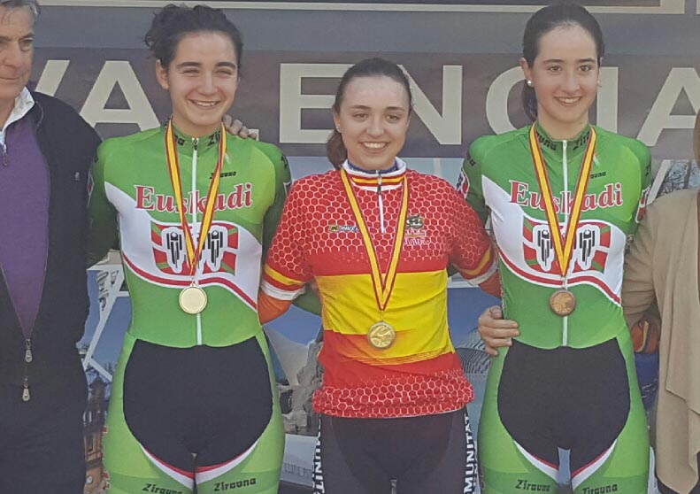 Sofía Rodríguez, campeona de España de ciclocross categoría junior