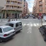 Atropellen una dona al carrer Salvador Tormo d’Ontinyent