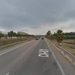Tres ciclistas heridos en un accidente en la CV-81