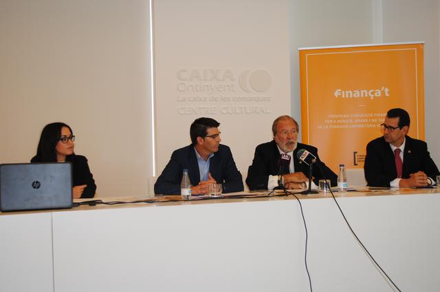 La Fundació Campus Ontinyent potencia su programa Finançat