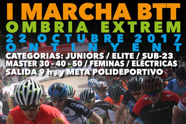 El diumenge, Ontinyent celebra la Marxa BTT Ombria Extrem