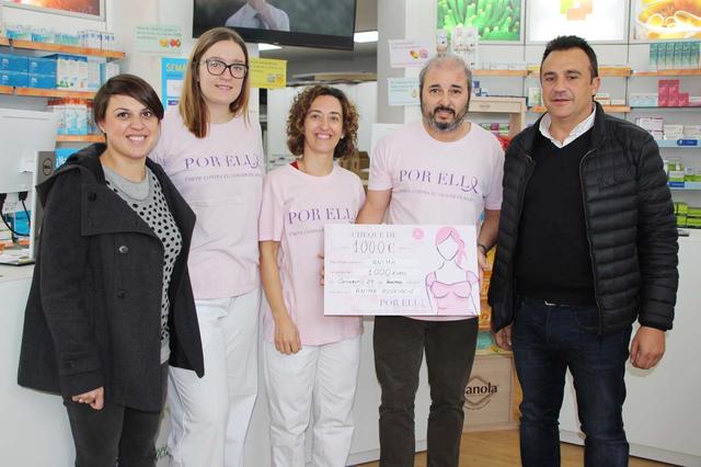 La farmàcia Iborra recapta 1.000 euros per a ANIMA