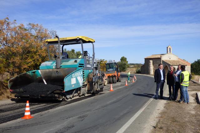 Ontinyent inicia les obres de reasfaltat de l’accés a la ciutat per l’Avinguda València