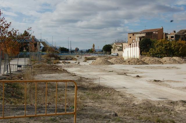 Ontinyent empieza las obras del “Pumptrack” y la ampliación de la zona verde de Benarrai