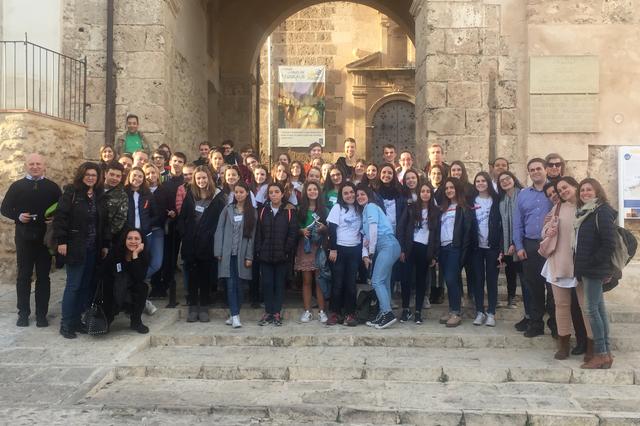 Albaida acull a estudiants Erasmus+ de quatre païssos