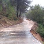 Los daños en caminos públicos por las lluvias rondan el millón de euros