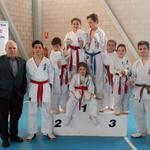 El 8º Campeonato de karate llena el pabellón de Bocairent