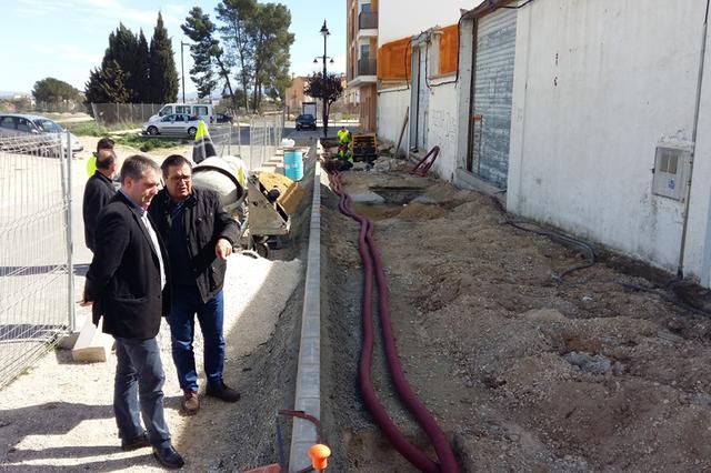 Completen la urbanització del carrer Joaquín José Cervino 