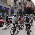 Gran éxito de la I bicicletada escolar en Ontinyent
