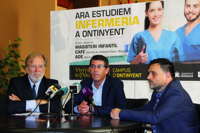 Ja és oficial la implantació d’Infermeria a Ontinyent al curs 2017/2018