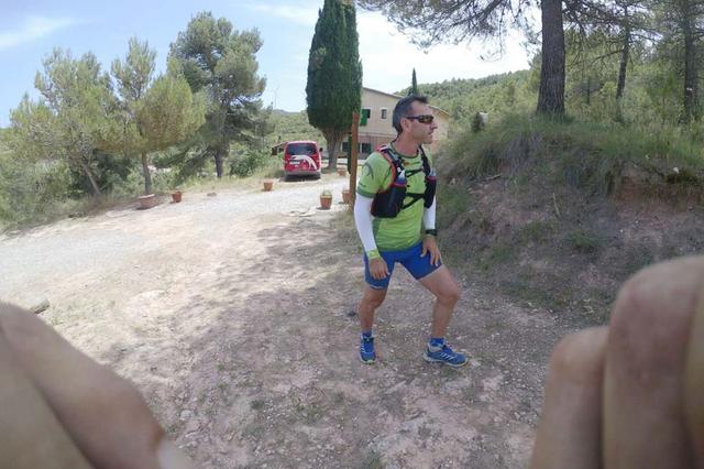 Jordi San Ruperto, quasi a mitat camí del repte per l’epilèpsia infantil