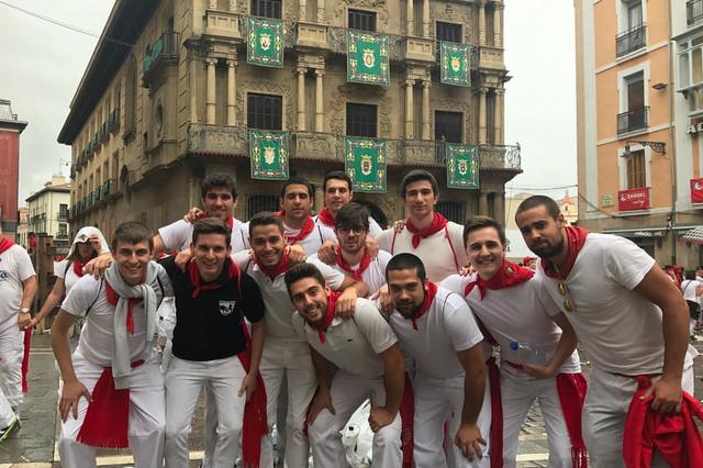 Ontinyentins en San Fermín