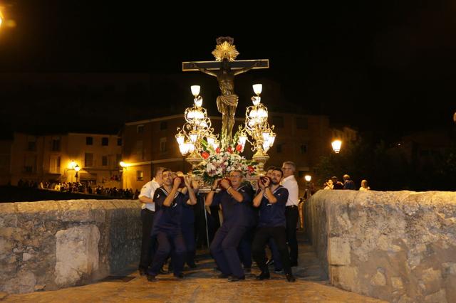 El Cristo ya descansa en Santa Ana