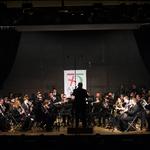 L'Agrupació Musical Ontinyent, en el concierto del Medio Año de San Blas en Alicante