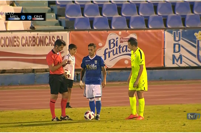 Dos goles del Melilla al final del partido apean al Ontinyent de la Copa