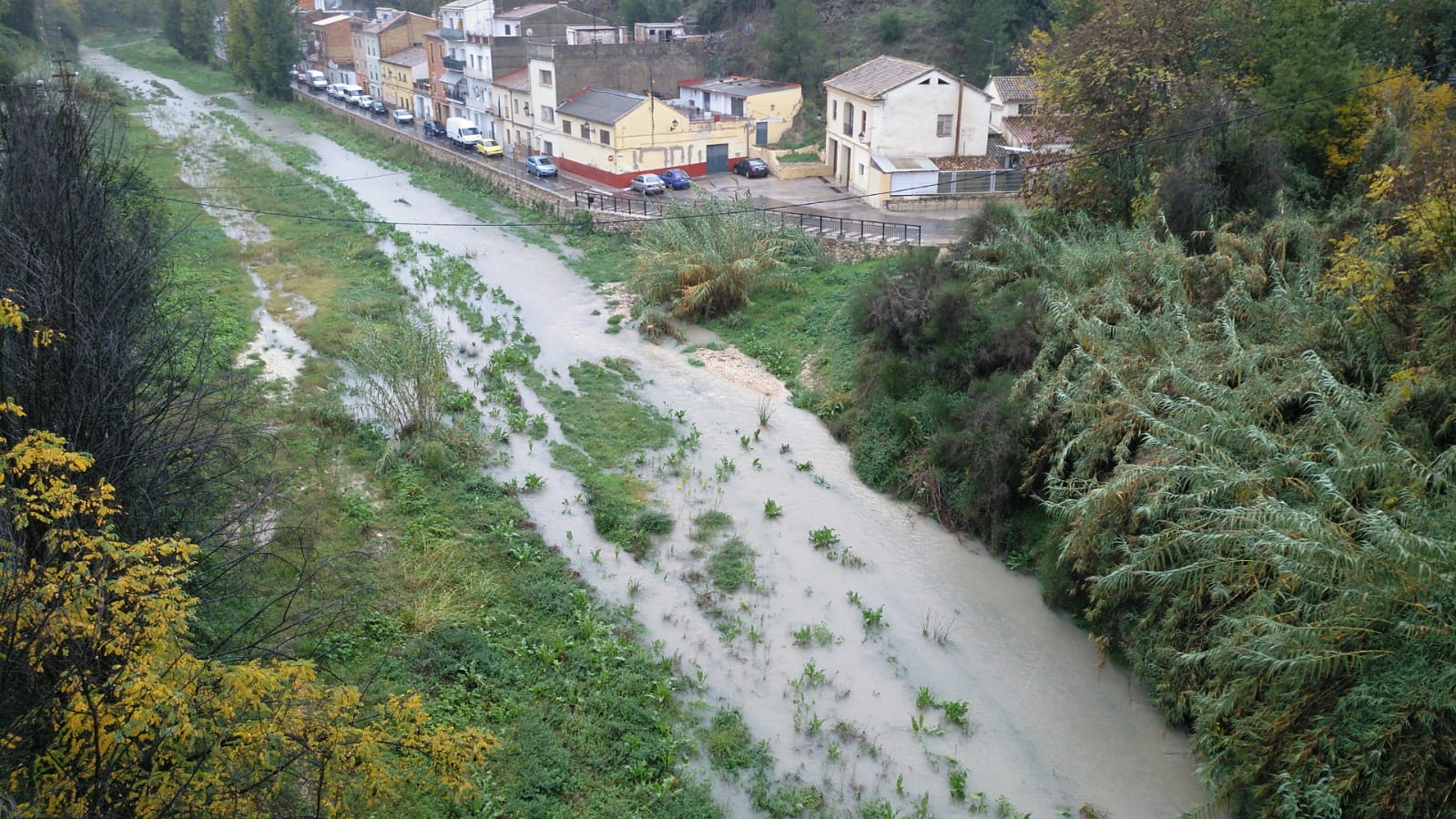 El río Clariano, en Ontinyent