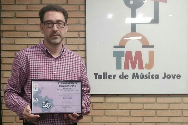 Miguel Ángel Sarrió guanya el tercer premi al Concurs “Música Jove”