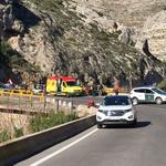 Mor un motorista en un accident al Barranc de Bocairent