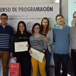 Alumnos del IES Jaume I, tercer premio al concurso APP Inventor de la UPV en Alcoi