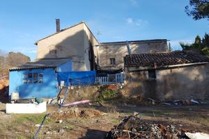 Vivenda donde sucedió el incendio