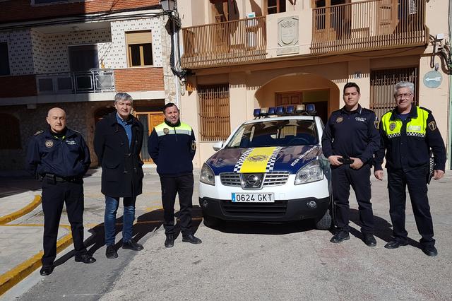 La policía local de la Pobla del Duc cuenta con un nuevo coche
