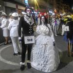 Natalia Fornés y Fernando Ballester, primer premio del concurso de disfraces del Carnaval de Benidorm