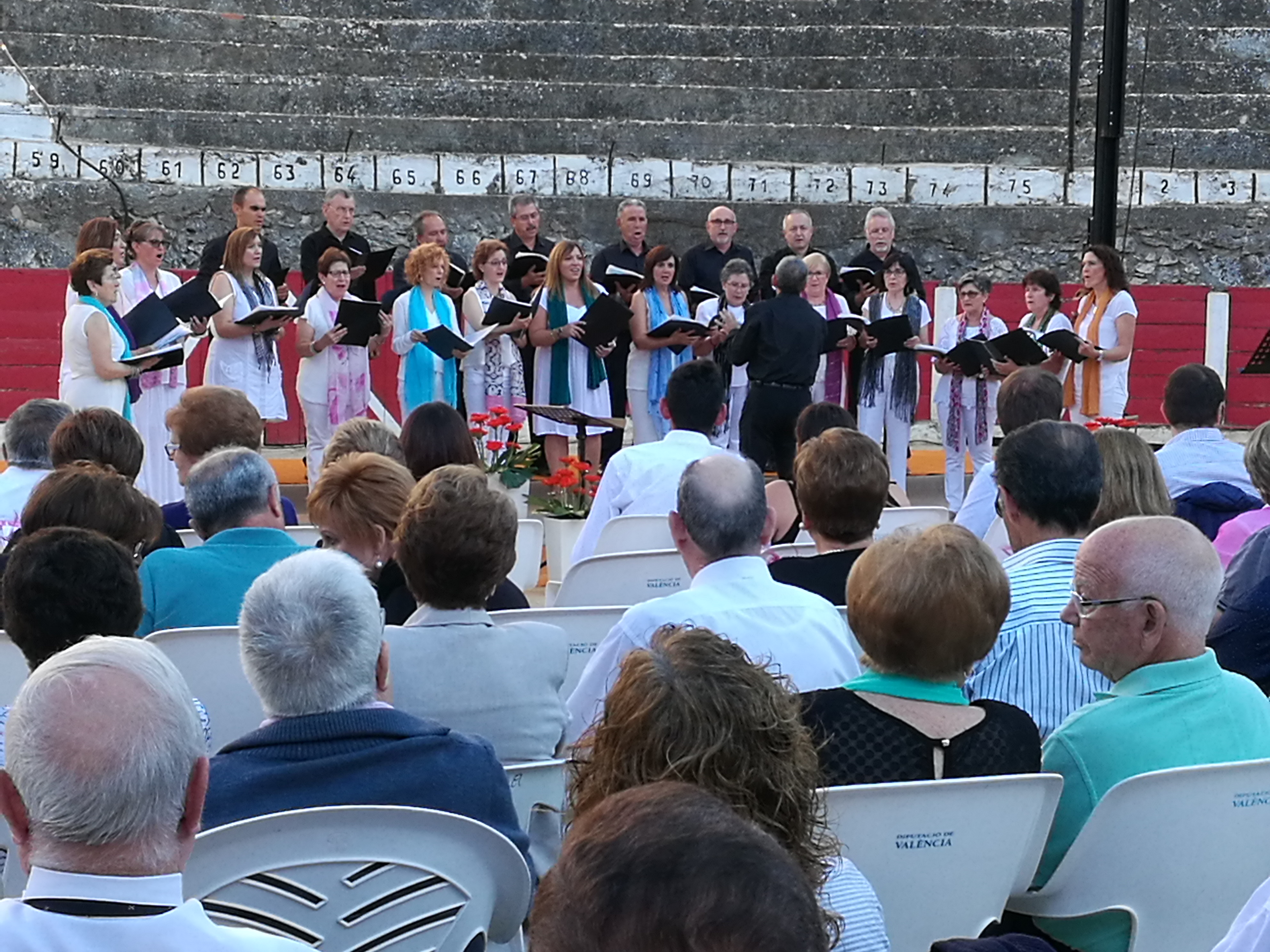 Trobada de corals de la Vall d'Albaida 2017 a Bocairent