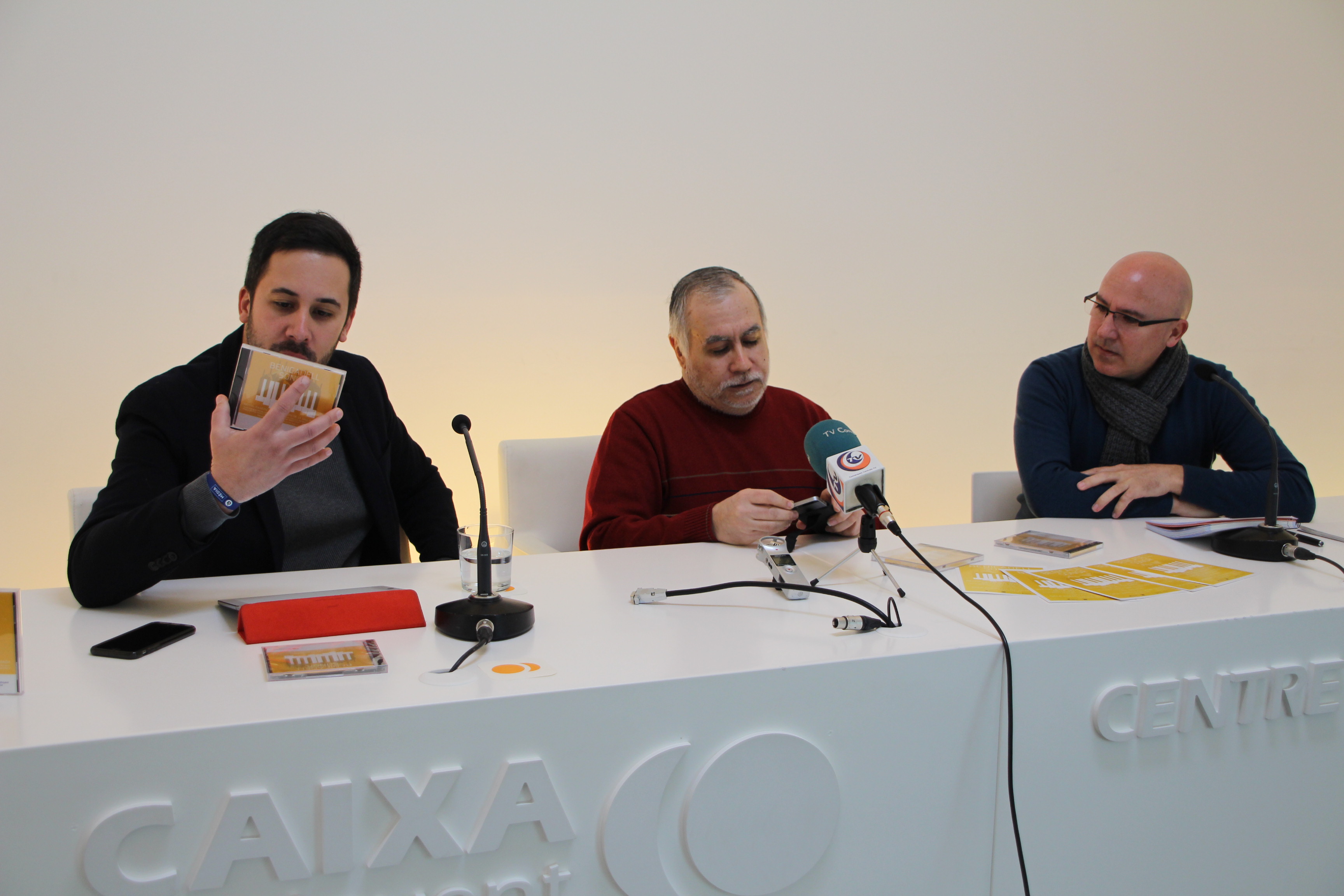 Miquel Àngel Múrcia, Josep Albinyana y Joanjo Albinyana