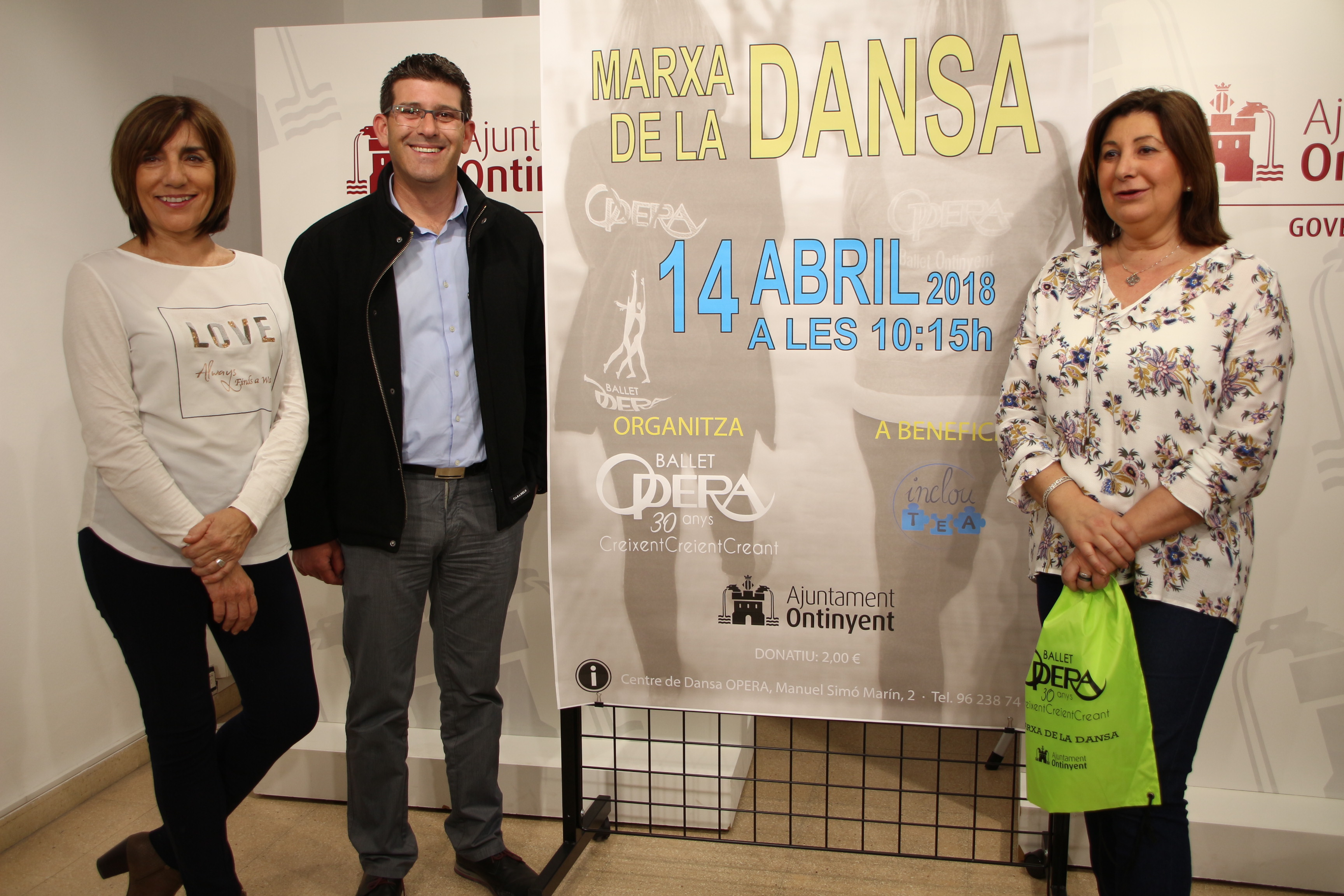 Presentación de la Marcha de la danza