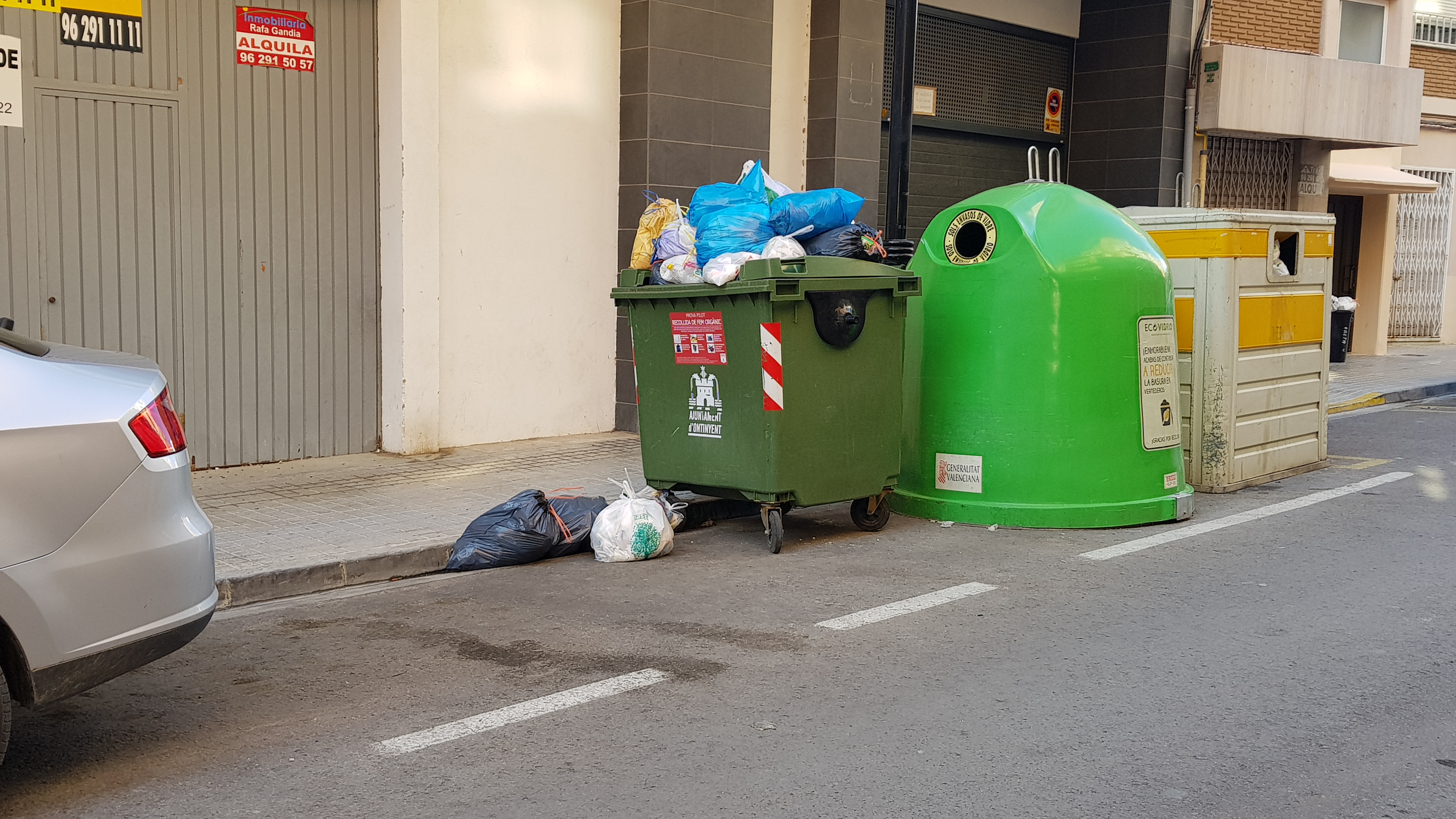 Basura en Ontinyent