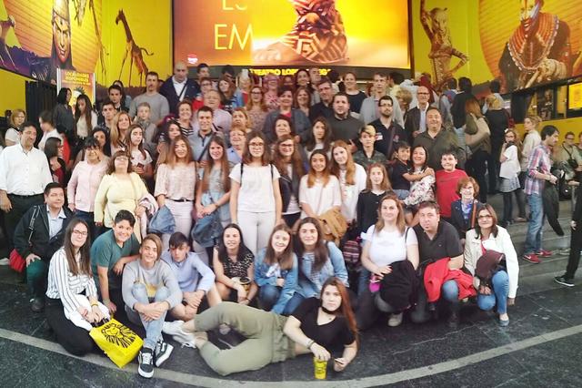 El colegio Santa María viaja a Madrid para disfrutar del musical ‘El Rey León’