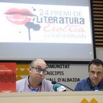 Afrodita, en la entrega del 24é Premi de Literatura Eròtica de la Vall d'Albaida