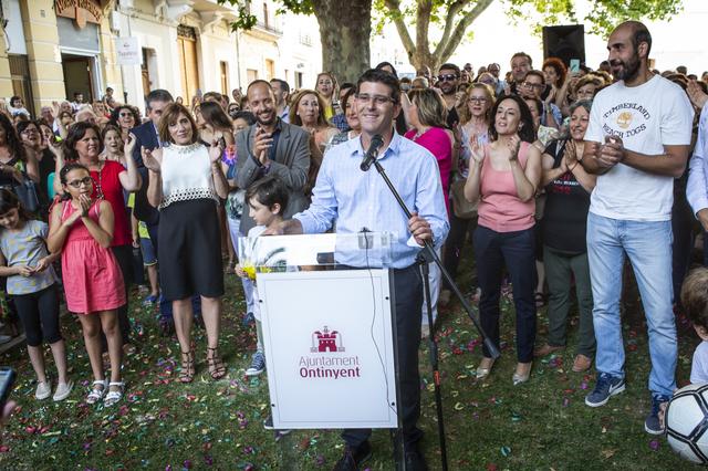 Jorge Rodríguez torna a exercir d'alcalde d'Ontinyent